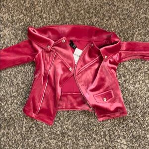 Casual Jacket of Fuchsia